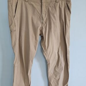 Kuhl Men's Legendary‎ Pants Gorpcore Style Tan Chinos Hiking Size 36×32
